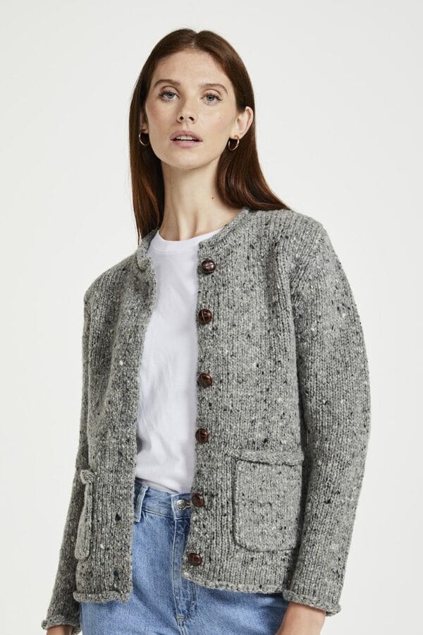 Ladies Tweed Cardigan