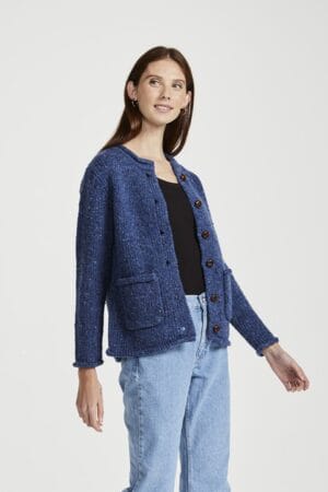 Ladies Tweed Cardigan