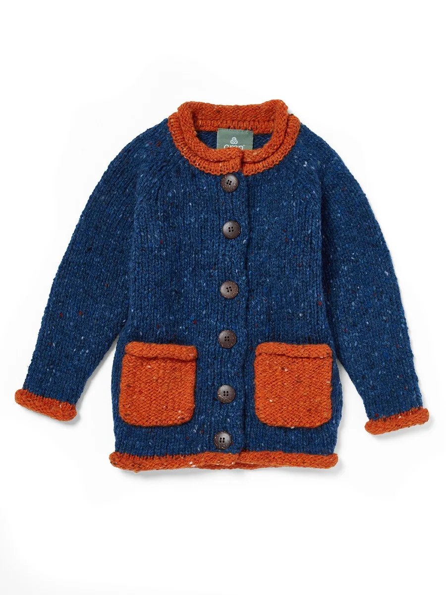 Children's Roll Neck Cardigan - Image 2