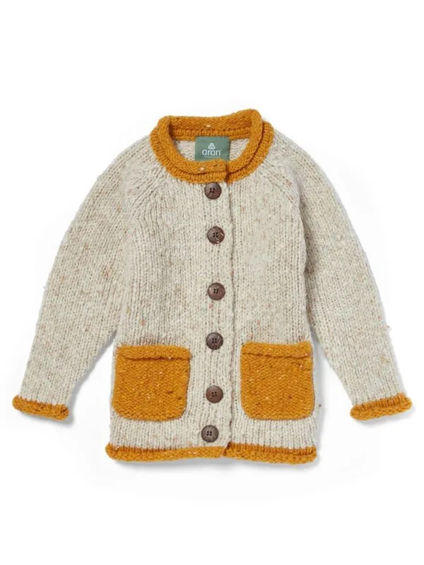 Children's Roll Neck Cardigan - Image 3
