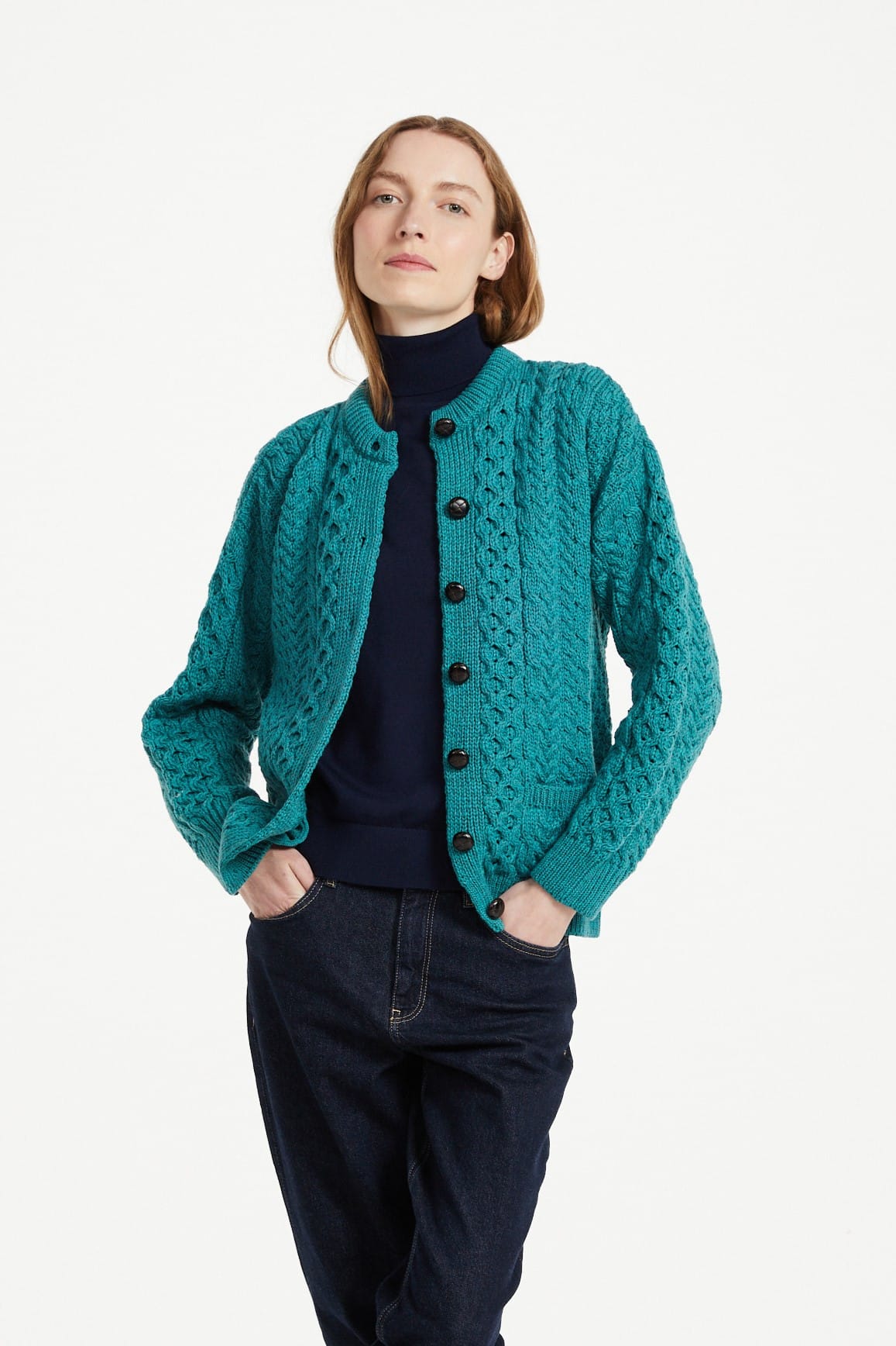 Traditional Cardigan with Pockets - Image 5