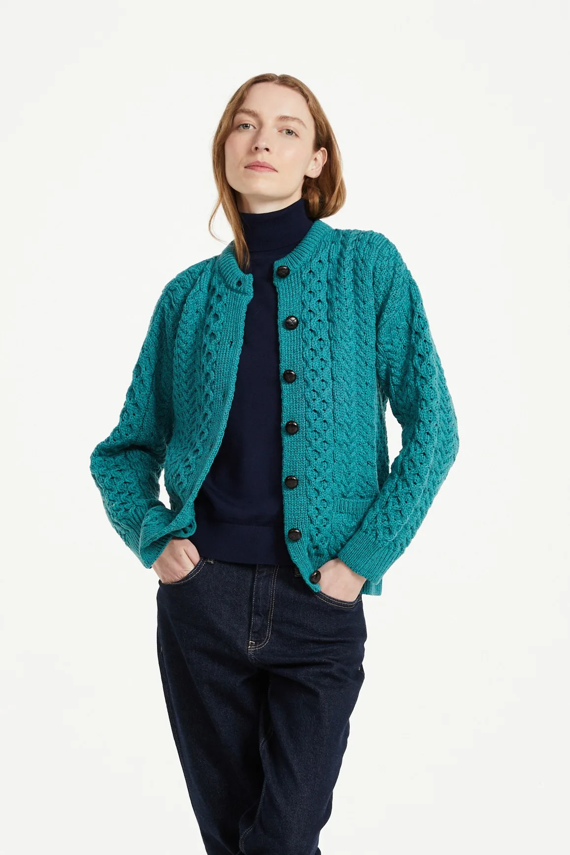 Traditional Cardigan with Pockets - Image 5
