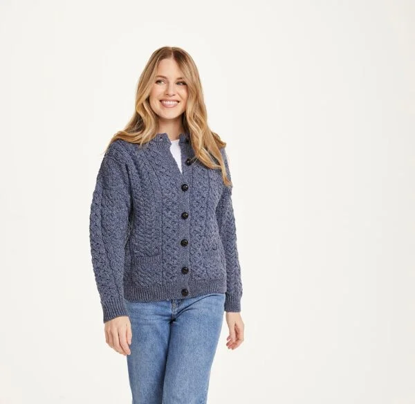 Traditional Cardigan with Pockets - Image 4