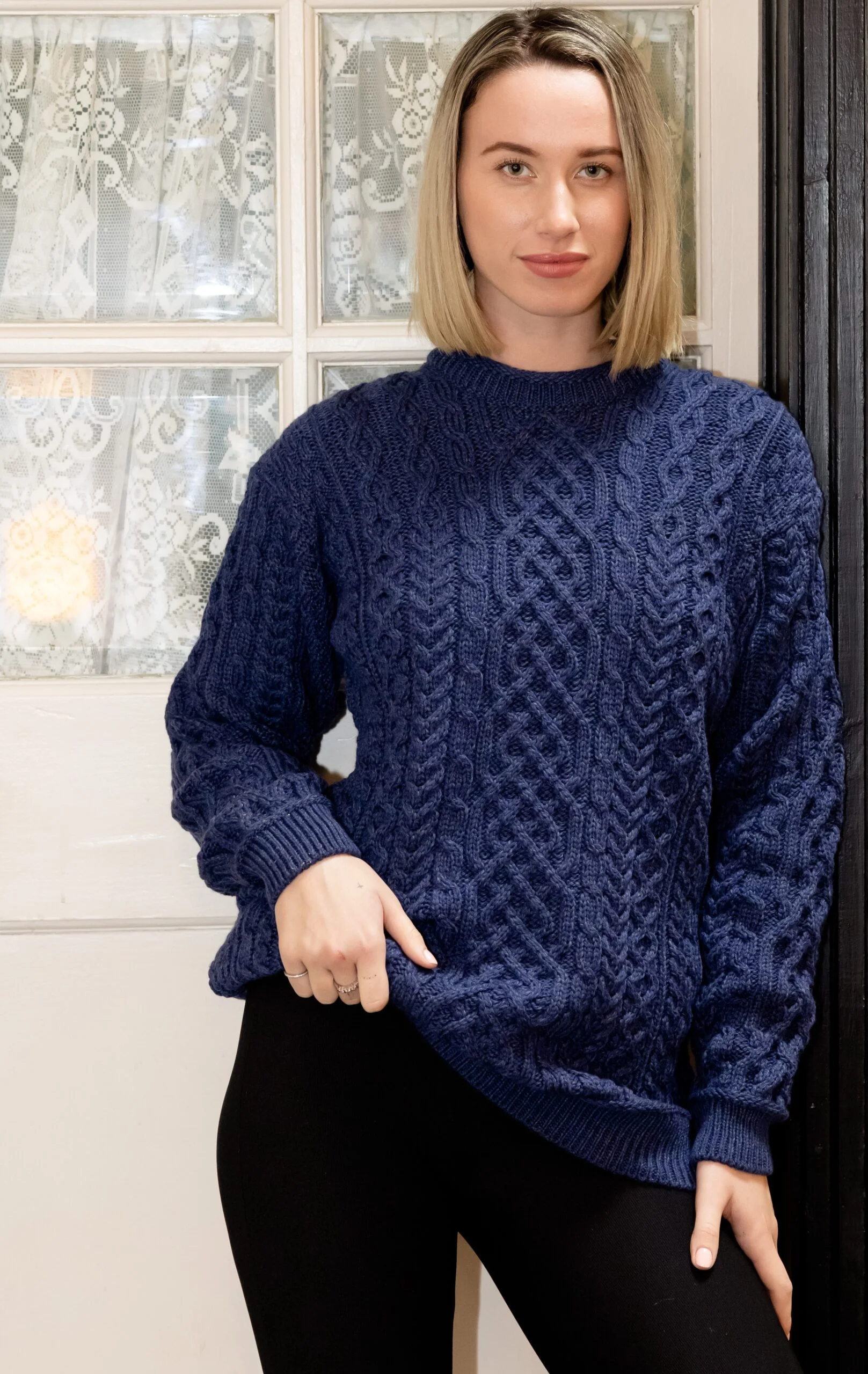 Supersoft Plaited Cable Sweater - Image 2