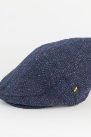 Donegal Tweed Flat Cap for Children - Herringbone