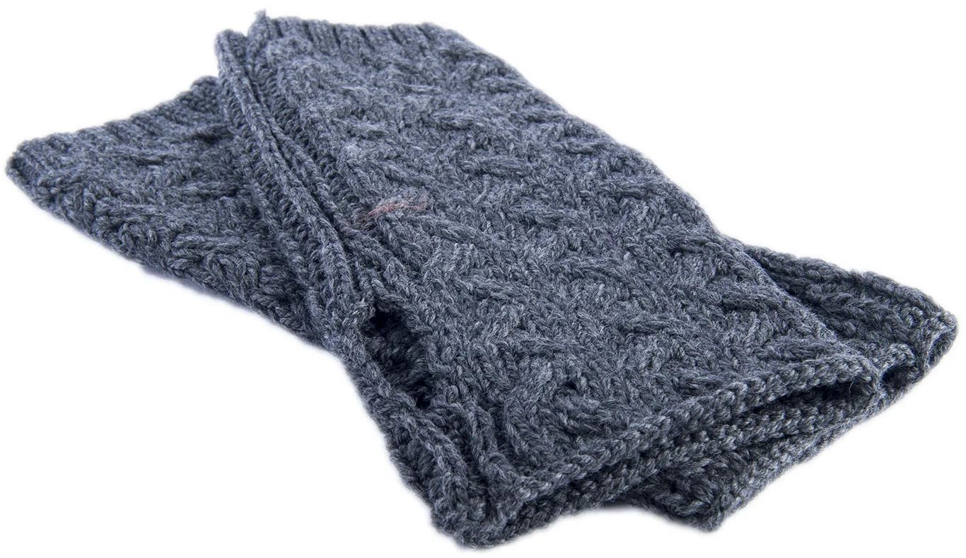 Supersoft Merino Fingerless Gloves - Image 3