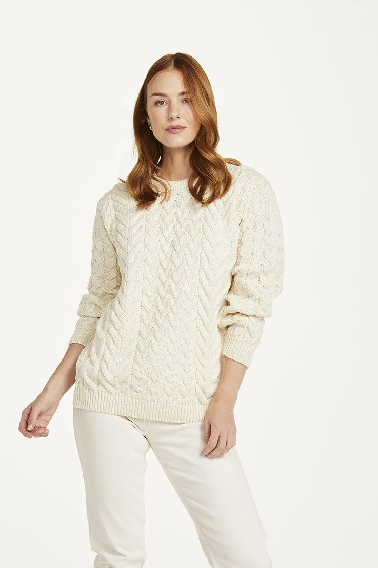 Unisex Supersoft Cable Sweater
