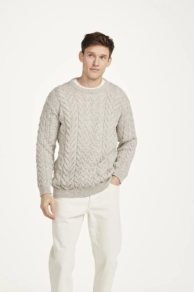 Unisex Supersoft Cable Sweater - Image 2