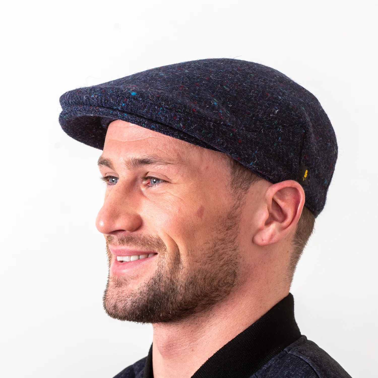 Donegal Tweed Flat Cap - Image 3