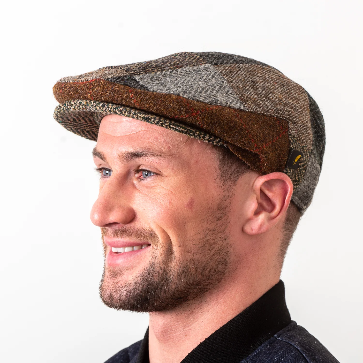 Traditional Patch Flat Cap - Image 4
