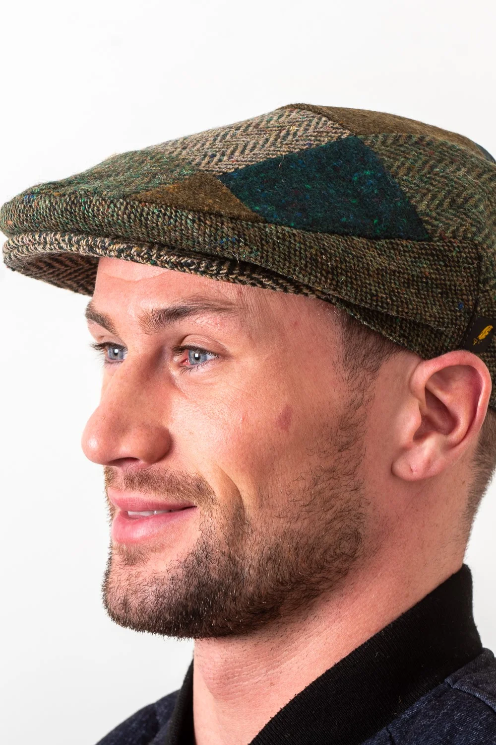 Traditional Patch Flat Cap