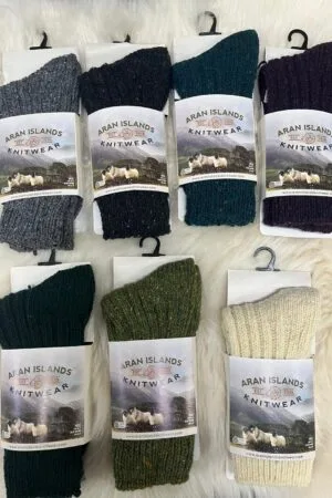Aran Islands Knitwear Socks