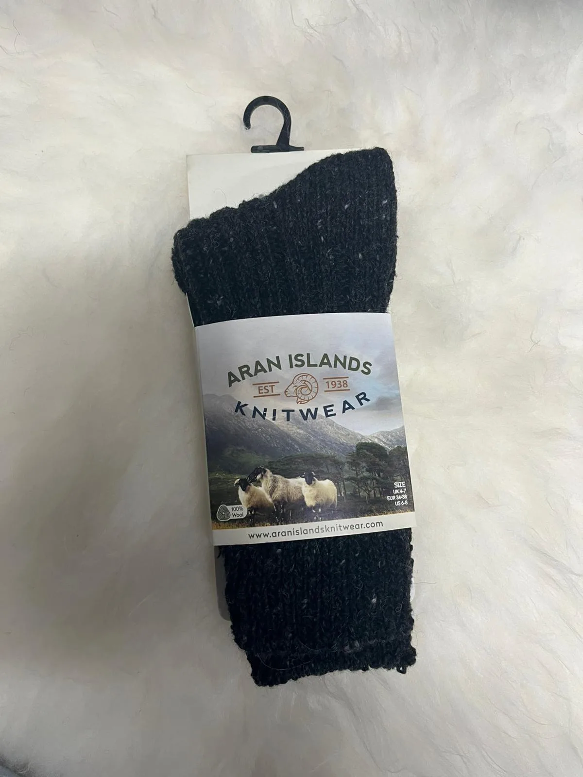 Aran Islands Knitwear Socks - Image 3
