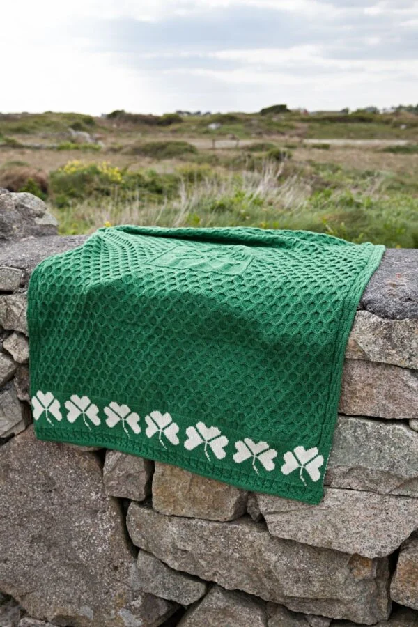 Irish Shamrock Throw - Image 3