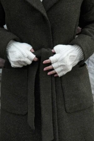 Hand Knit Fingerless Gloves