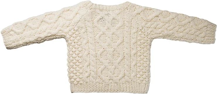 Hand Knit Sheep Cardigan - Image 2