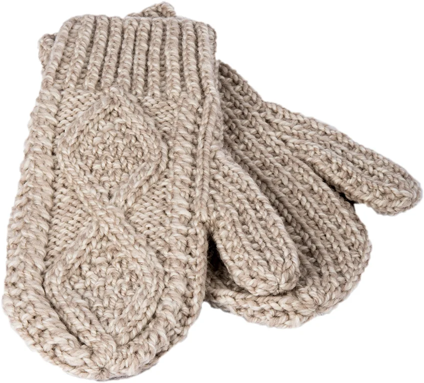 Hand Knit Mittens - Image 2