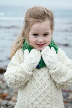 Children's Hand Knit Mittens