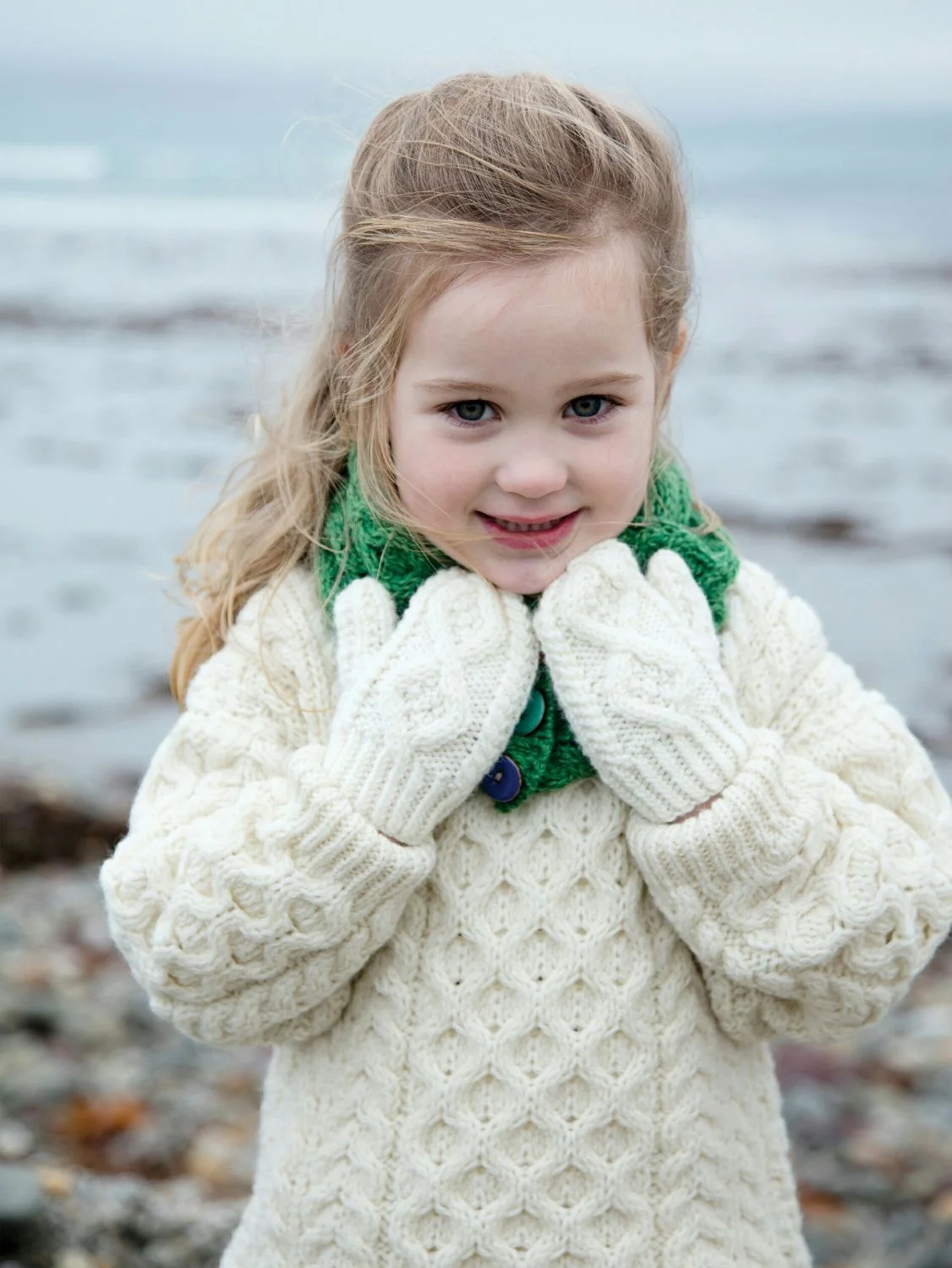Children's Hand Knit Mittens
