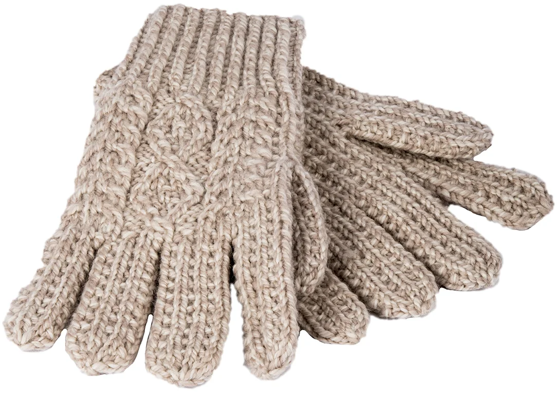 Hand Knit Gloves - Image 2