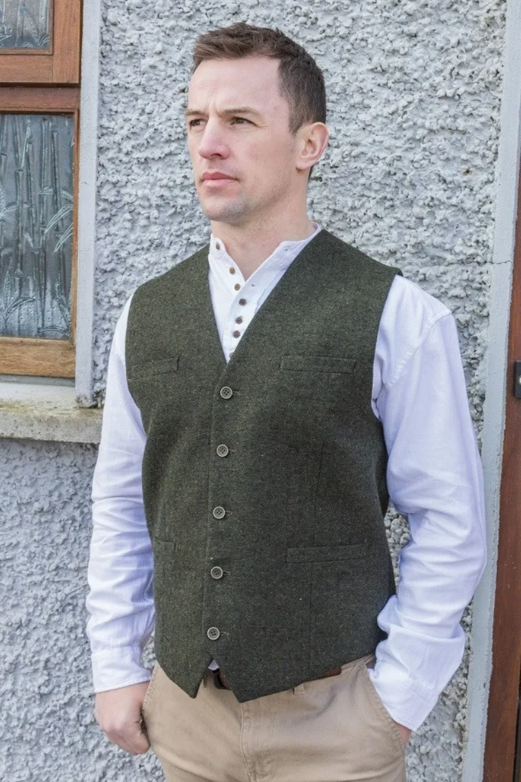 Herringbone Waistcoat - Image 3