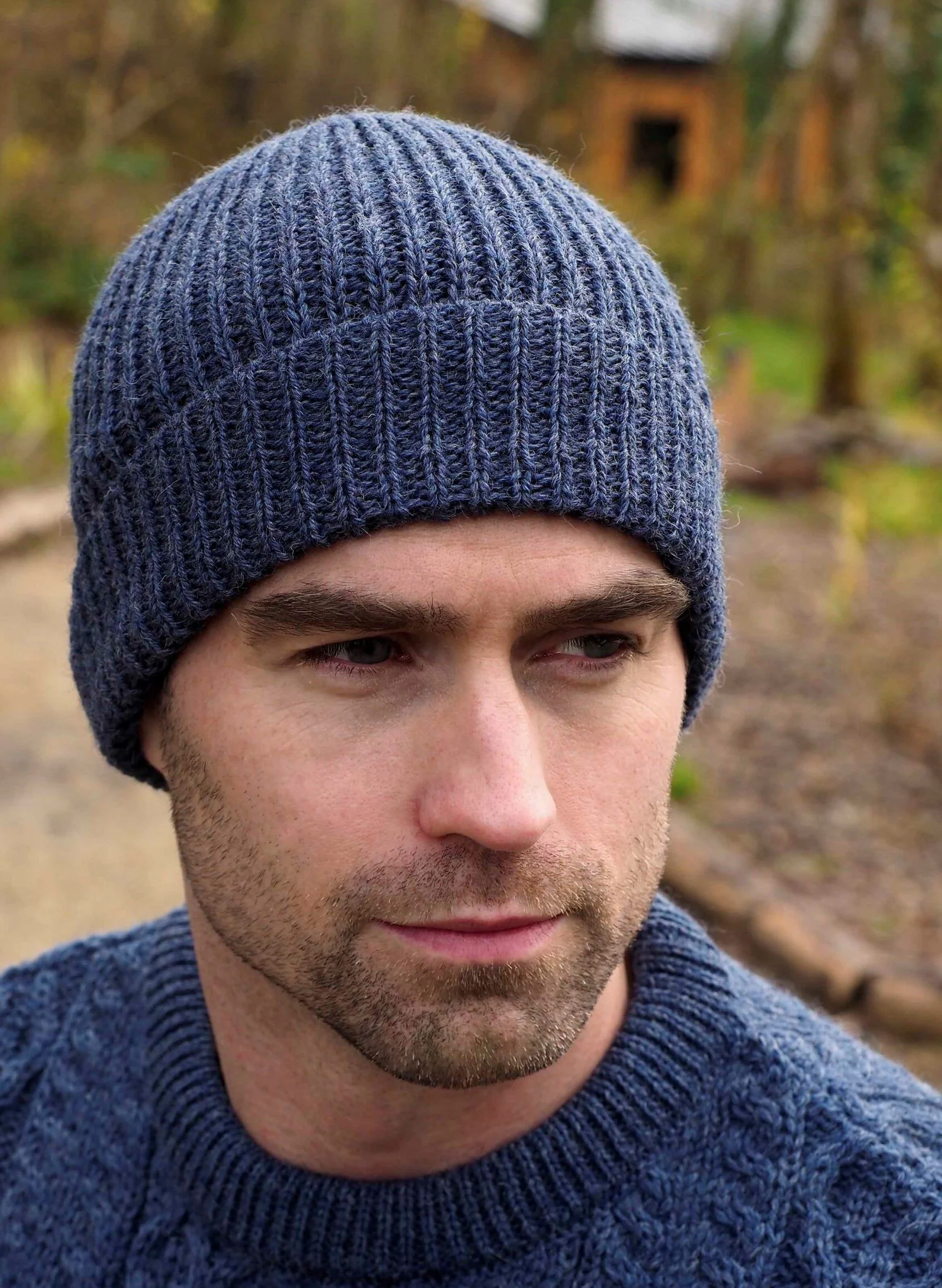 Fisherman Rib Beanie Hat - Image 5