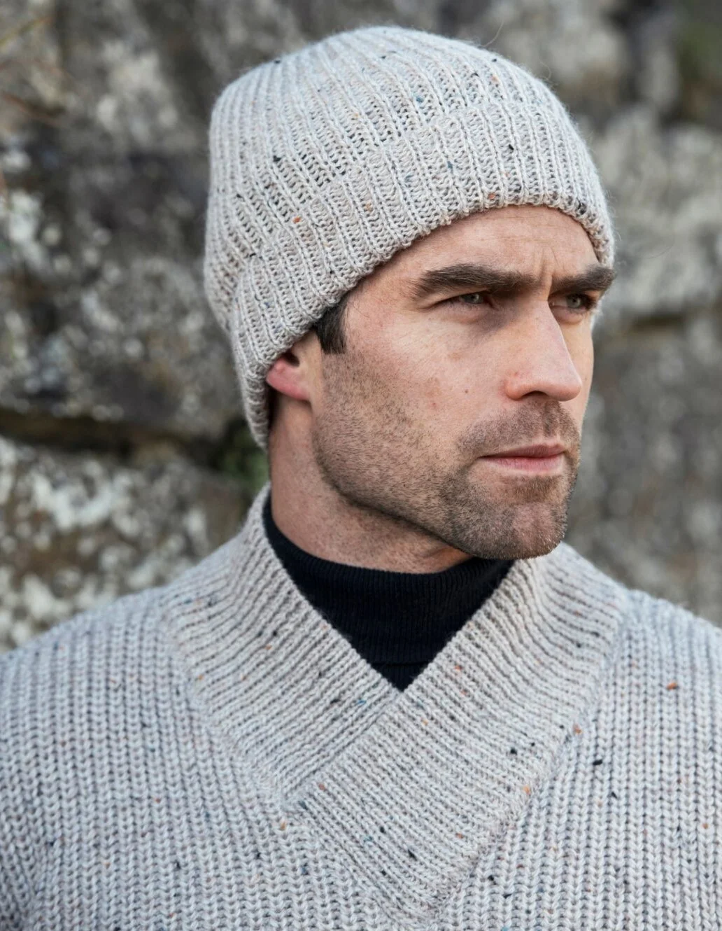 Fisherman Rib Beanie Hat - Image 2