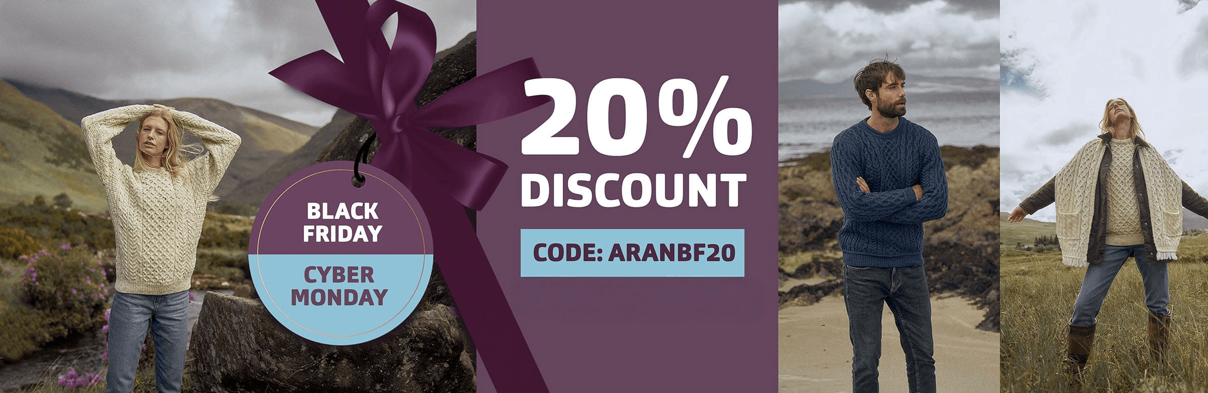 Black Friday & Cyber Monday Sale: 20% Discount with code 'ARANBF20'. Valid until Tuesday 2nd December.